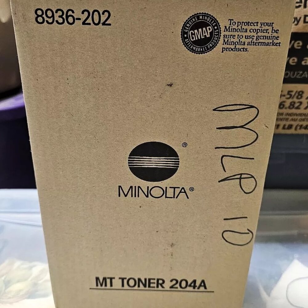 Konica MINOLTA 8936-202 MT Toner 204A BOX OF 2